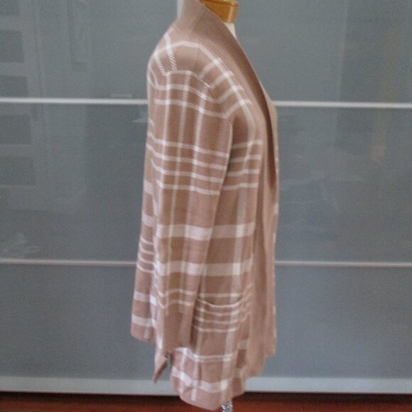 Isaac Mizrahi Live Open Front Long Sleeve Cardigan - Picture 4 of 6